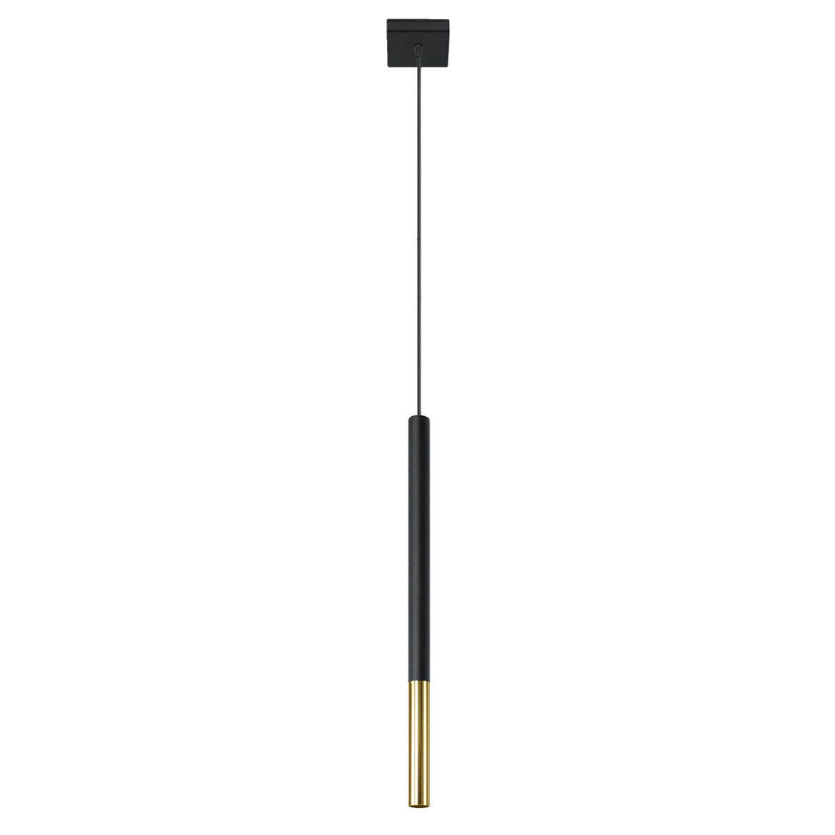 Pendelleuchte MOZAICA 1 schwarz & gold Sollux Lighting