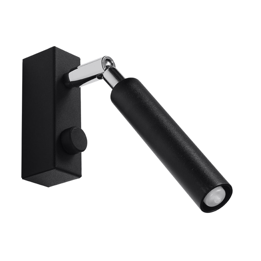 Wandleuchte EYETECH 1 schwarz Sollux Lighting