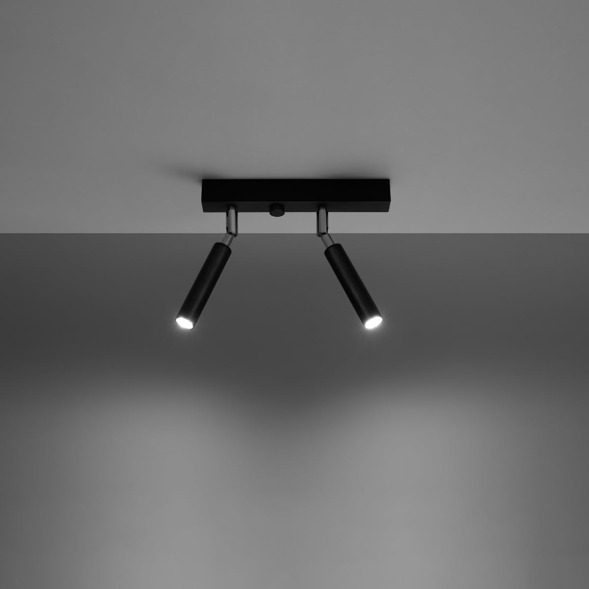 Deckenleuchte - Spot - Strahler EYETECH 2 schwarz Sollux Lighting