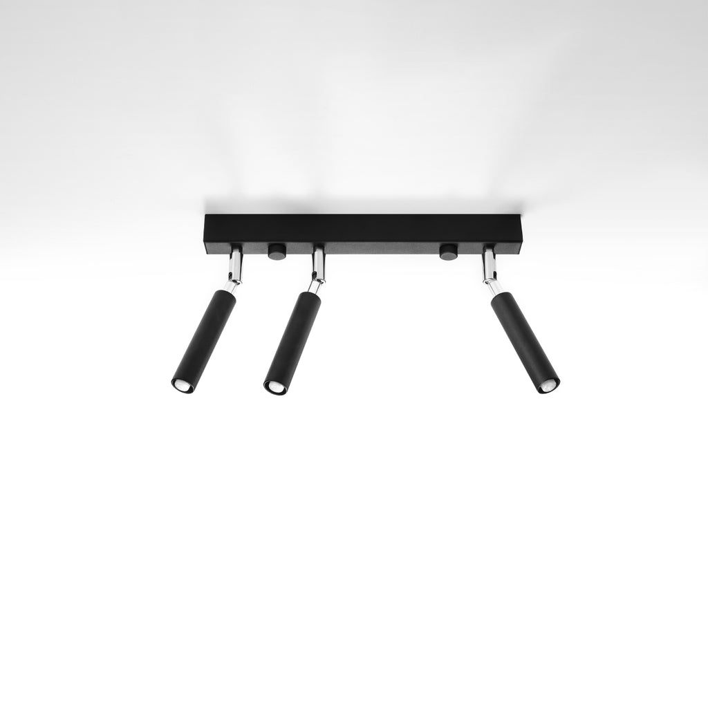 Deckenleuchte - Spot - Strahler EYETECH 3 schwarz Sollux Lighting