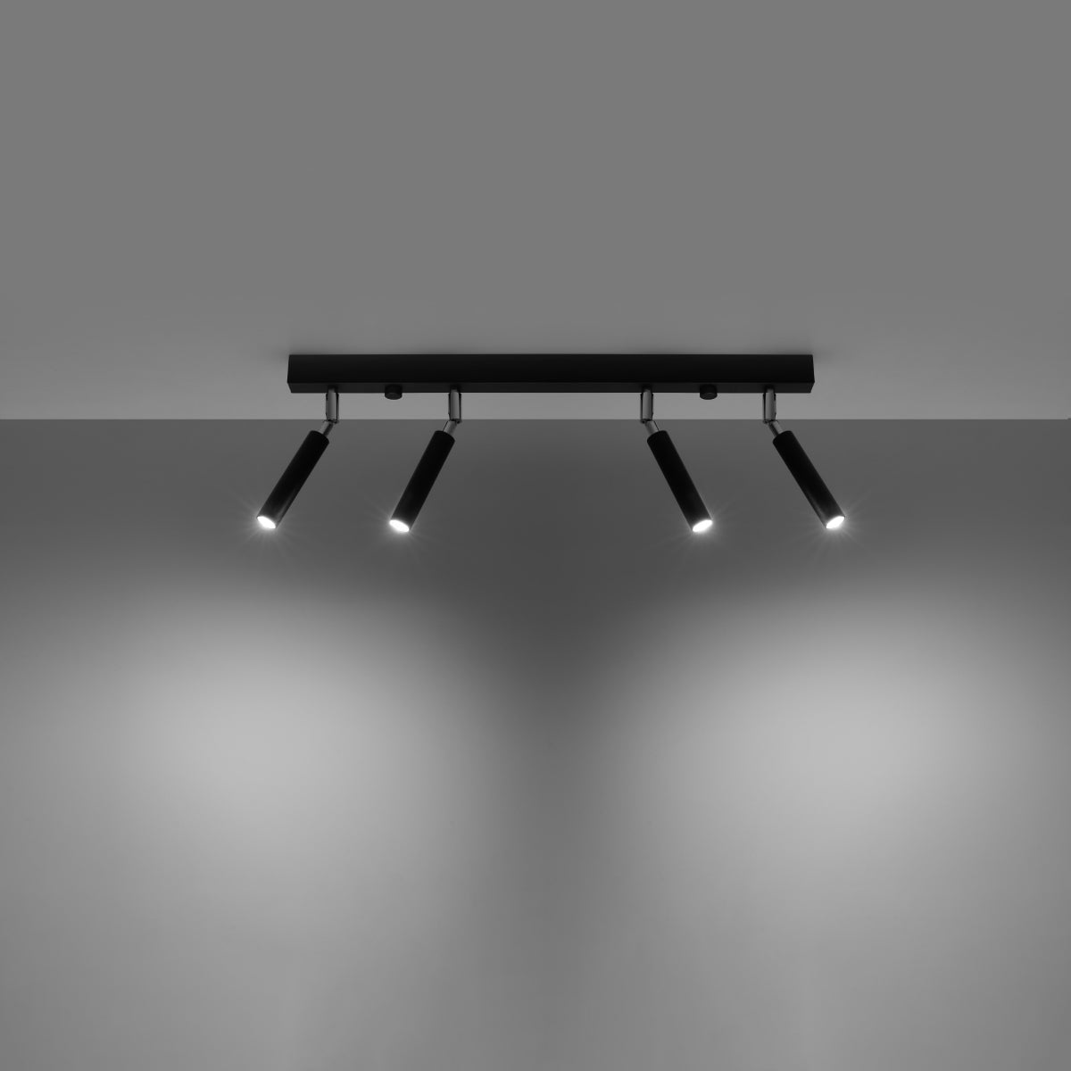 Deckenleuchte - Spot - Strahler EYETECH 4 schwarz Sollux Lighting