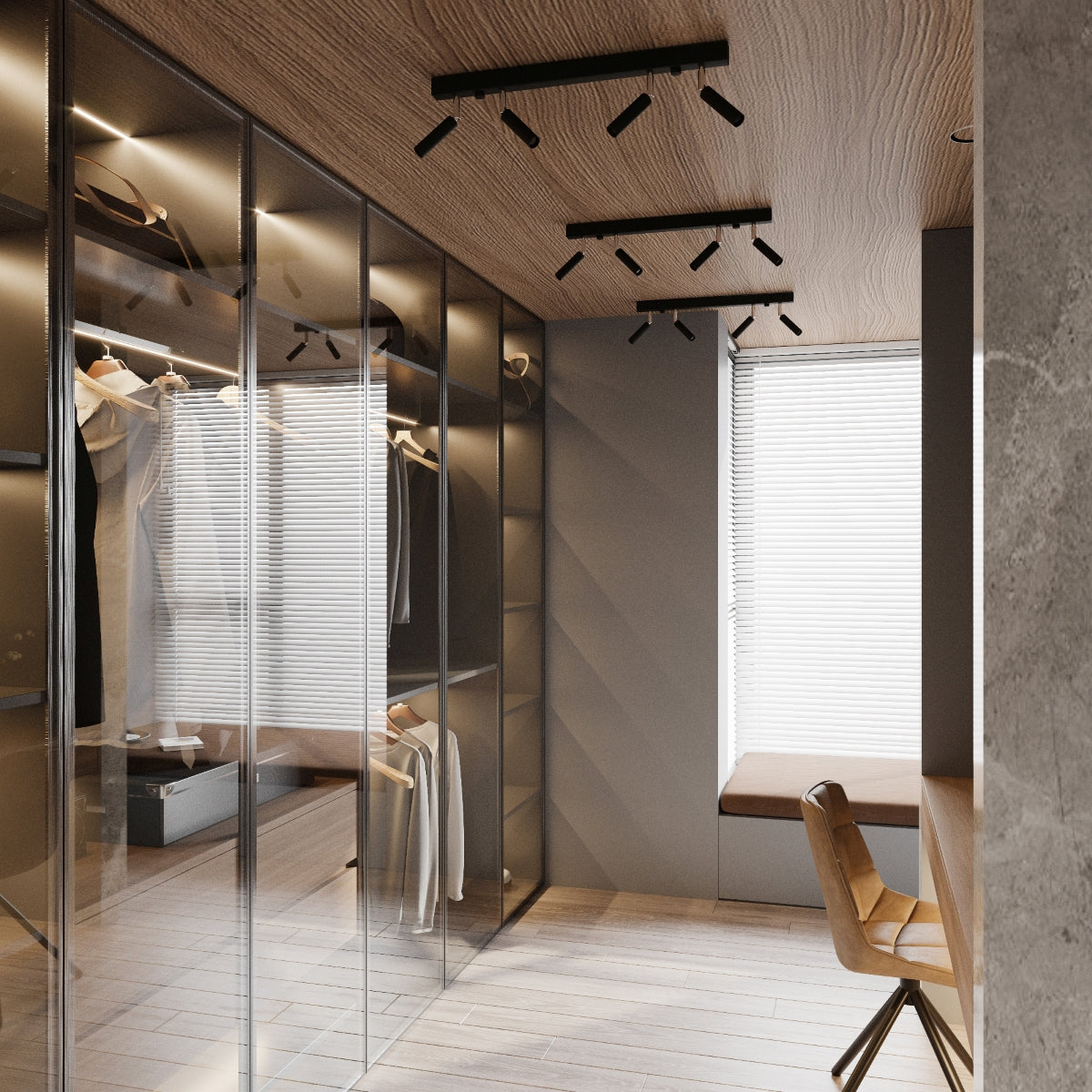 Deckenleuchte - Spot - Strahler EYETECH 6 schwarz Sollux Lighting
