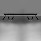 Deckenleuchte - Spot - Strahler EYETECH 6 schwarz Sollux Lighting