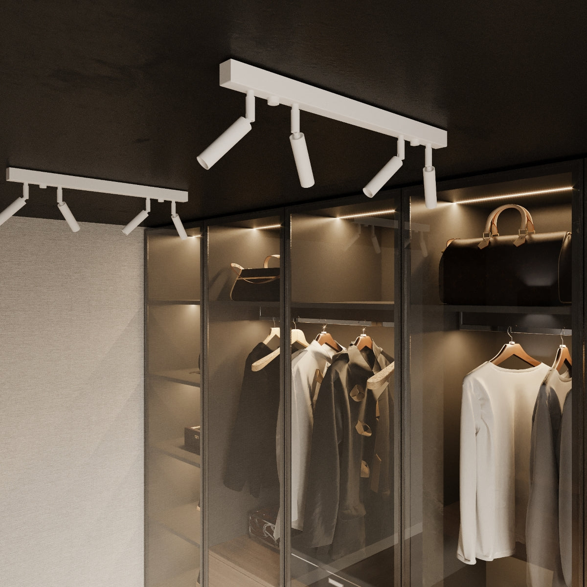 Deckenleuchte - Spot - Strahler EYETECH 4 weiß Sollux Lighting