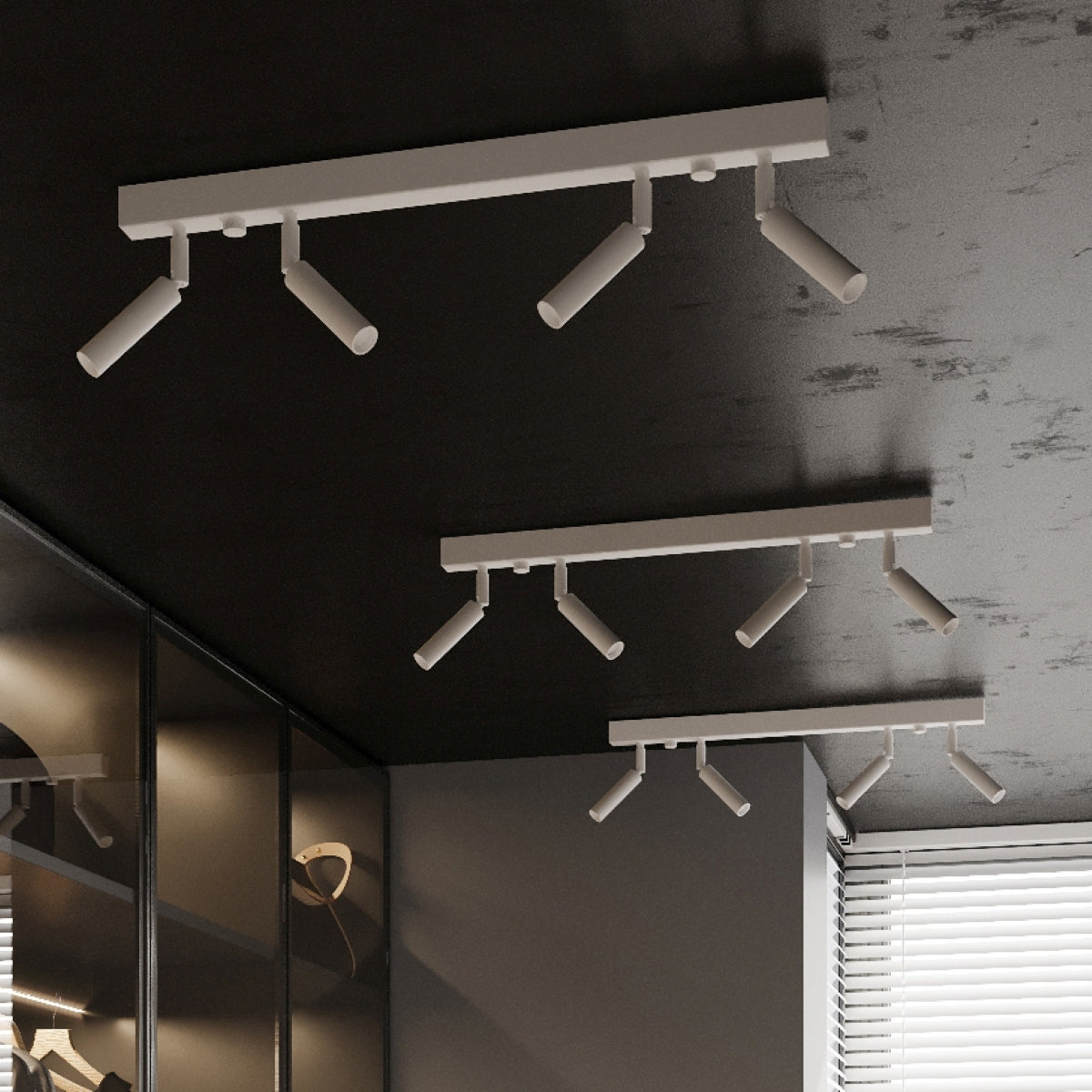 Deckenleuchte - Spot - Strahler EYETECH 6 weiß Sollux Lighting