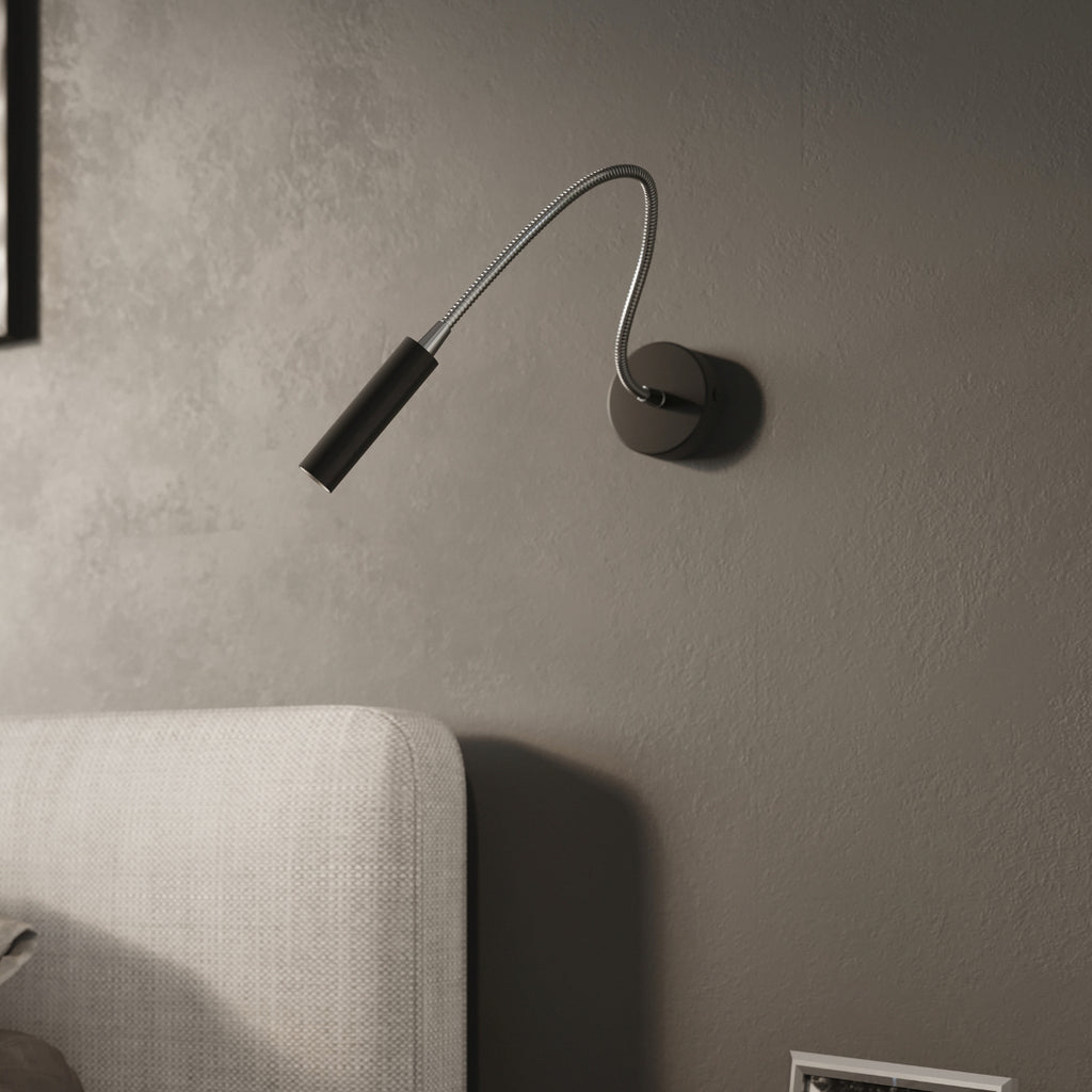 Wandleuchte AXIL schwarz Sollux Lighting