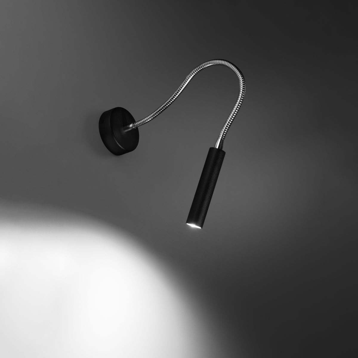 Wandleuchte AXIL schwarz Sollux Lighting