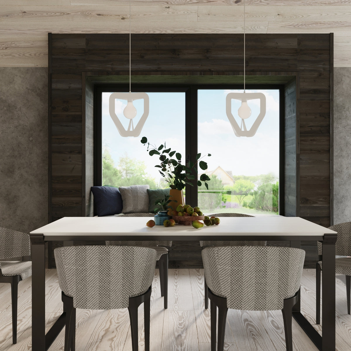 Pendelleuchte TRES weiß Sollux Lighting