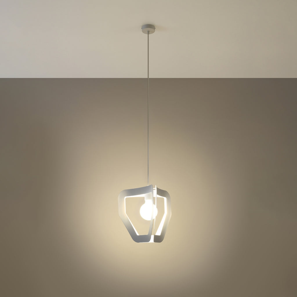Pendelleuchte TRES weiß Sollux Lighting