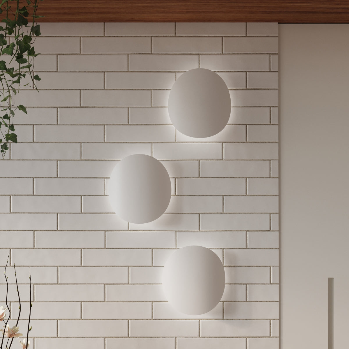 Wandleuchte SENSES weiß Sollux Lighting