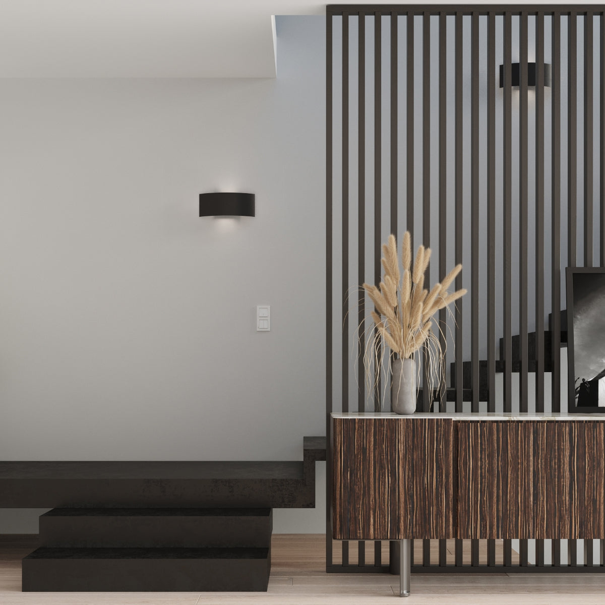 Wandleuchte MAGNUS schwarz Sollux Lighting