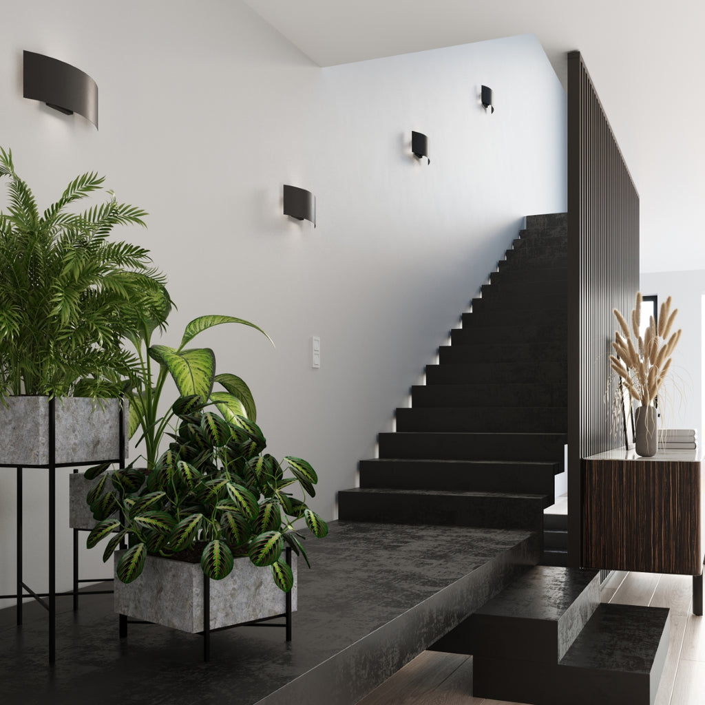 Wandleuchte MAGNUS schwarz Sollux Lighting