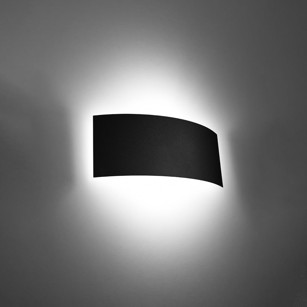 Wandleuchte MAGNUS schwarz Sollux Lighting
