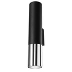Wandleuchte LOOPEZ schwarz & chrom Sollux Lighting