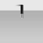Deckenleuchte - Spot - Strahler LOOPEZ schwarz & chrom Sollux Lighting