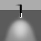 Deckenleuchte - Spot - Strahler LOOPEZ schwarz & chrom Sollux Lighting