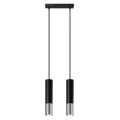 Pendelleuchte LOOPEZ 2 schwarz & chrom Sollux Lighting