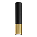 Deckenleuchte - Spot - Strahler LOOPEZ schwarz & gold Sollux Lighting