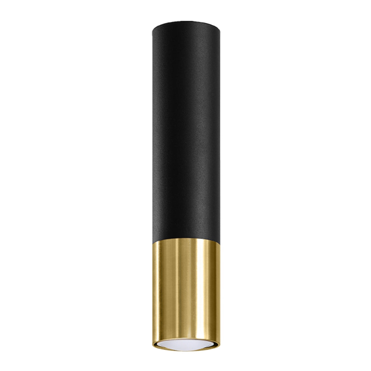 Deckenleuchte - Spot - Strahler LOOPEZ schwarz & gold Sollux Lighting