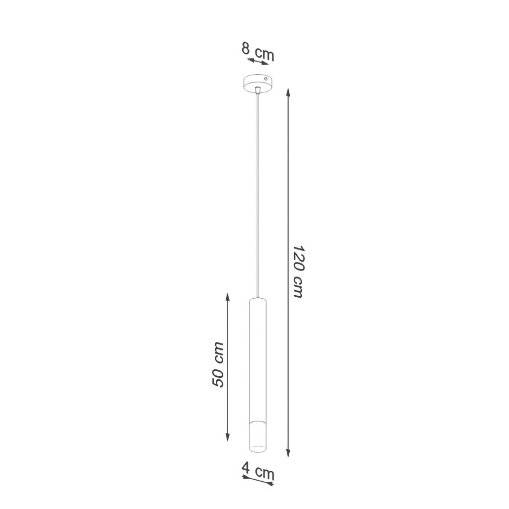 Pendelleuchte WEZYR 1 weiß Sollux Lighting