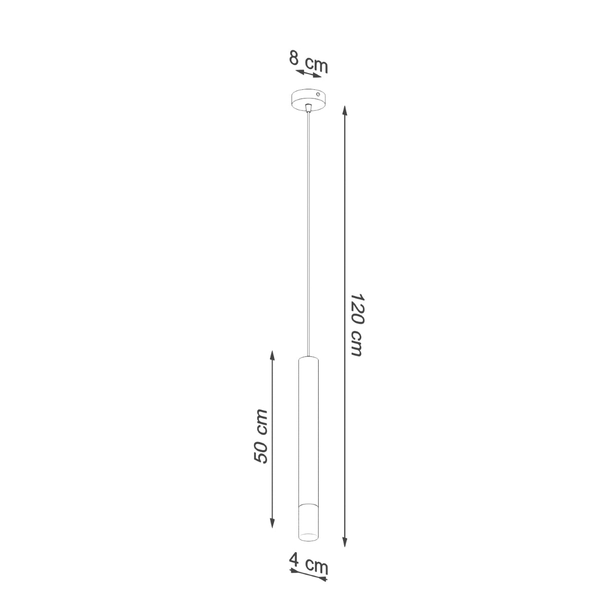 Pendelleuchte WEZYR 1 weiß Sollux Lighting