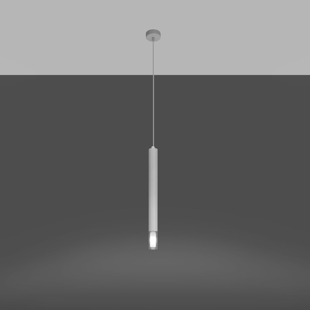 Pendelleuchte WEZYR 1 weiß Sollux Lighting