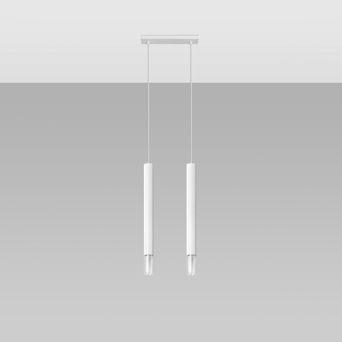 Pendelleuchte WEZYR 2 weiß Sollux Lighting