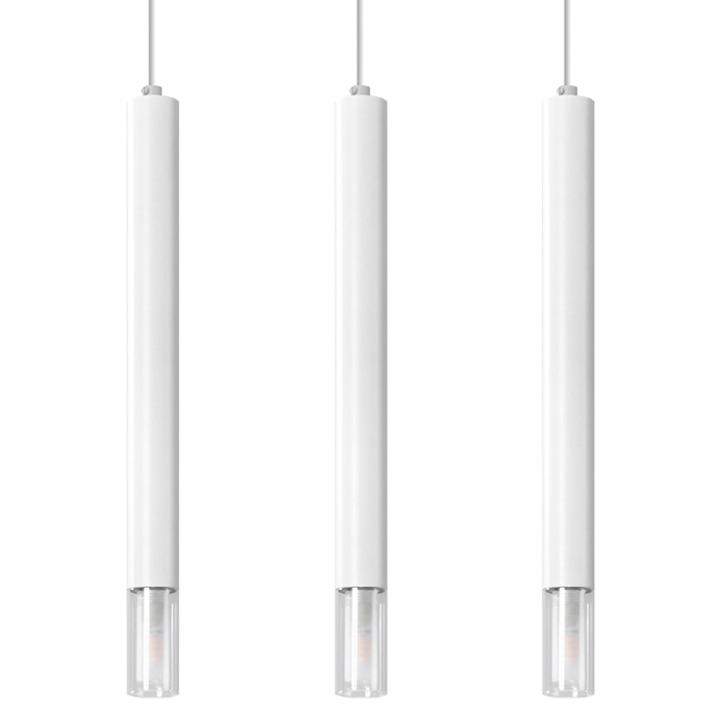 Pendelleuchte WEZYR 3 weiß Sollux Lighting