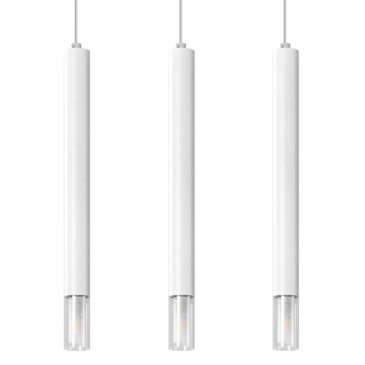 Pendelleuchte WEZYR 3 weiß Sollux Lighting