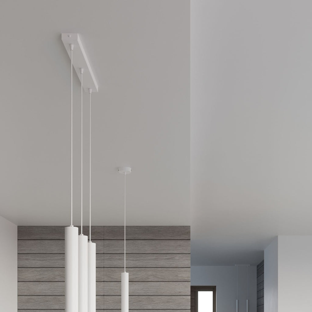 Pendelleuchte WEZYR 3 weiß Sollux Lighting