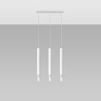 Pendelleuchte WEZYR 3 weiß Sollux Lighting