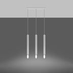 Pendelleuchte WEZYR 3 weiß Sollux Lighting