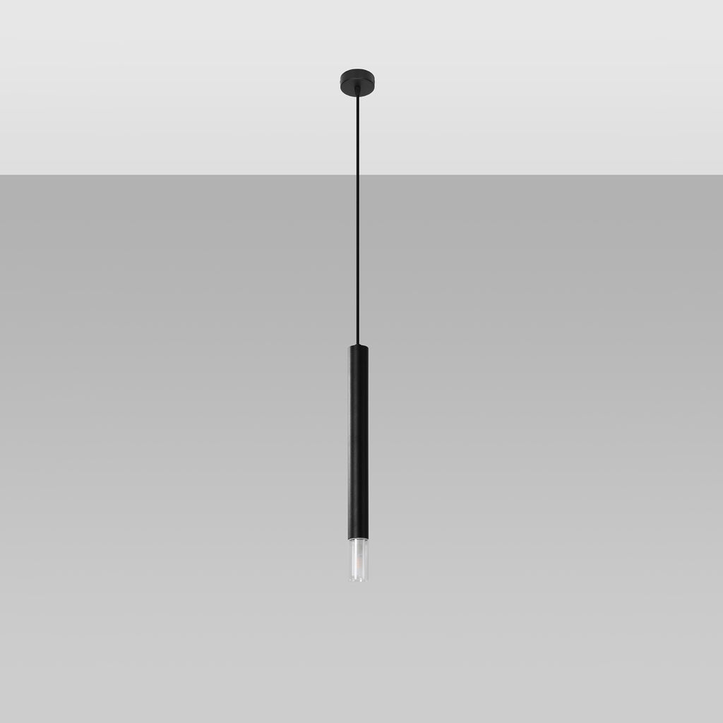 Pendelleuchte WEZYR 1 schwarz Sollux Lighting