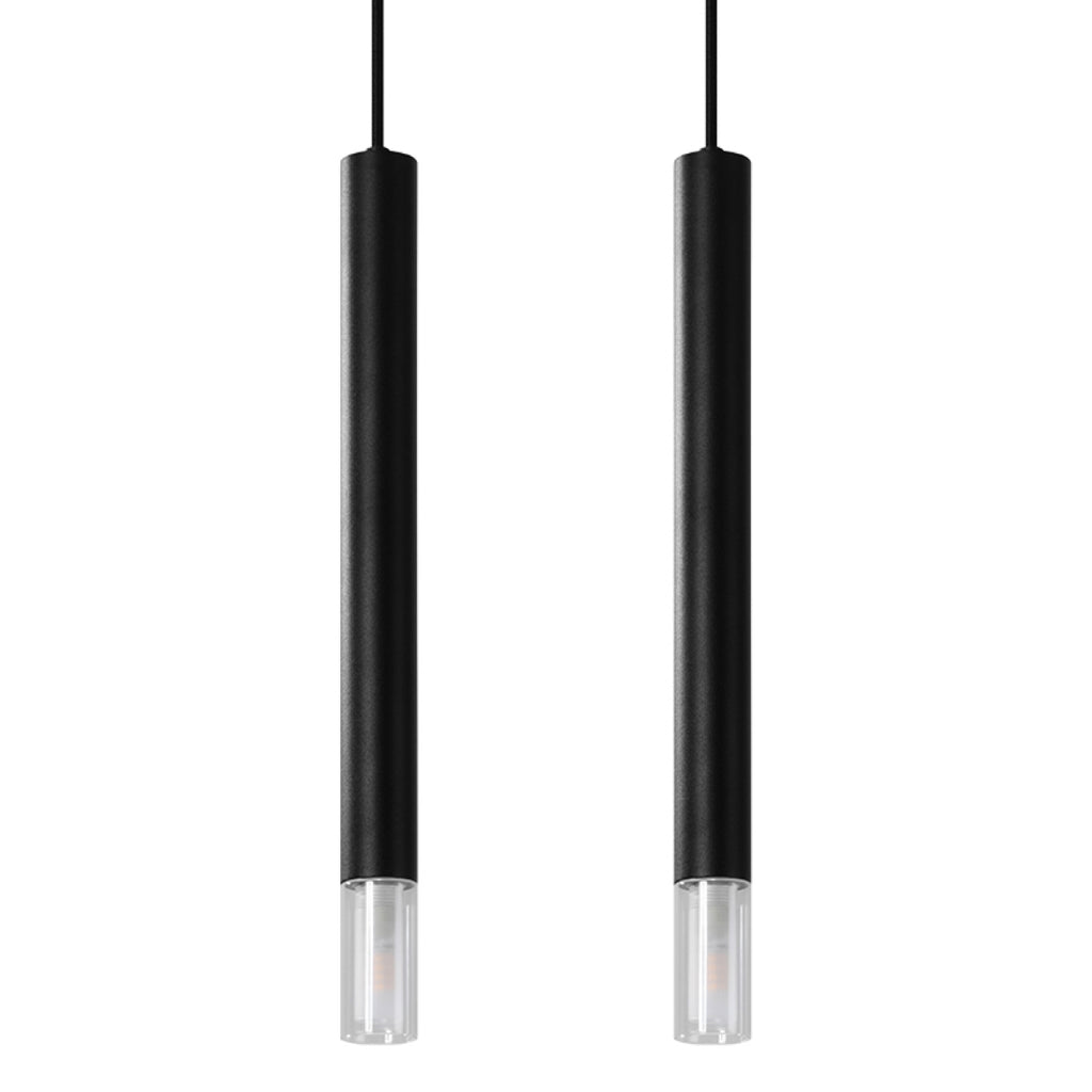 Pendelleuchte WEZYR 2 schwarz Sollux Lighting