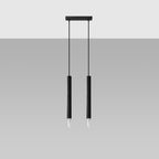 Pendelleuchte WEZYR 2 schwarz Sollux Lighting