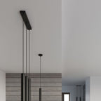 Pendelleuchte WEZYR 3 schwarz Sollux Lighting