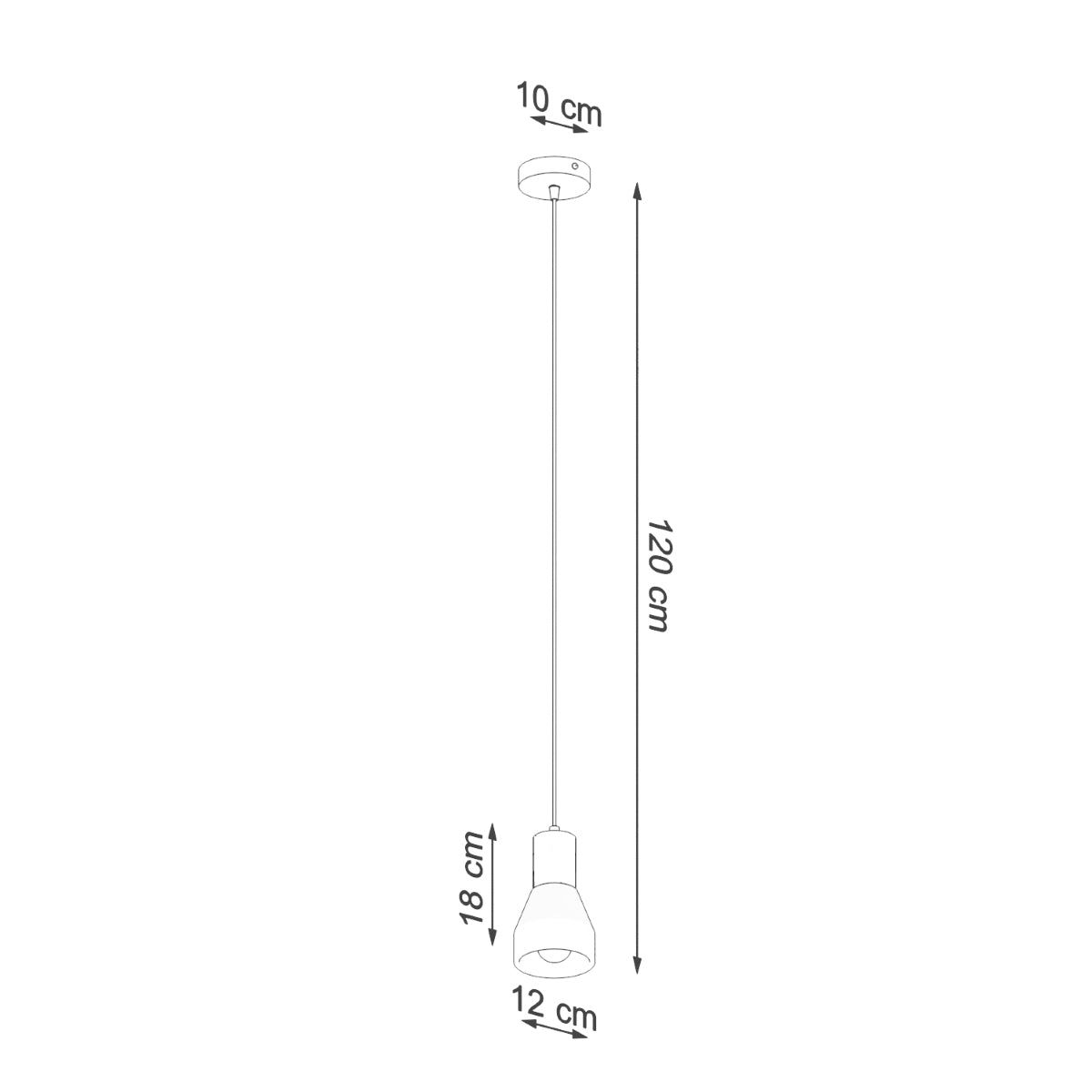 Pendelleuchte QUBIC schwarz Sollux Lighting