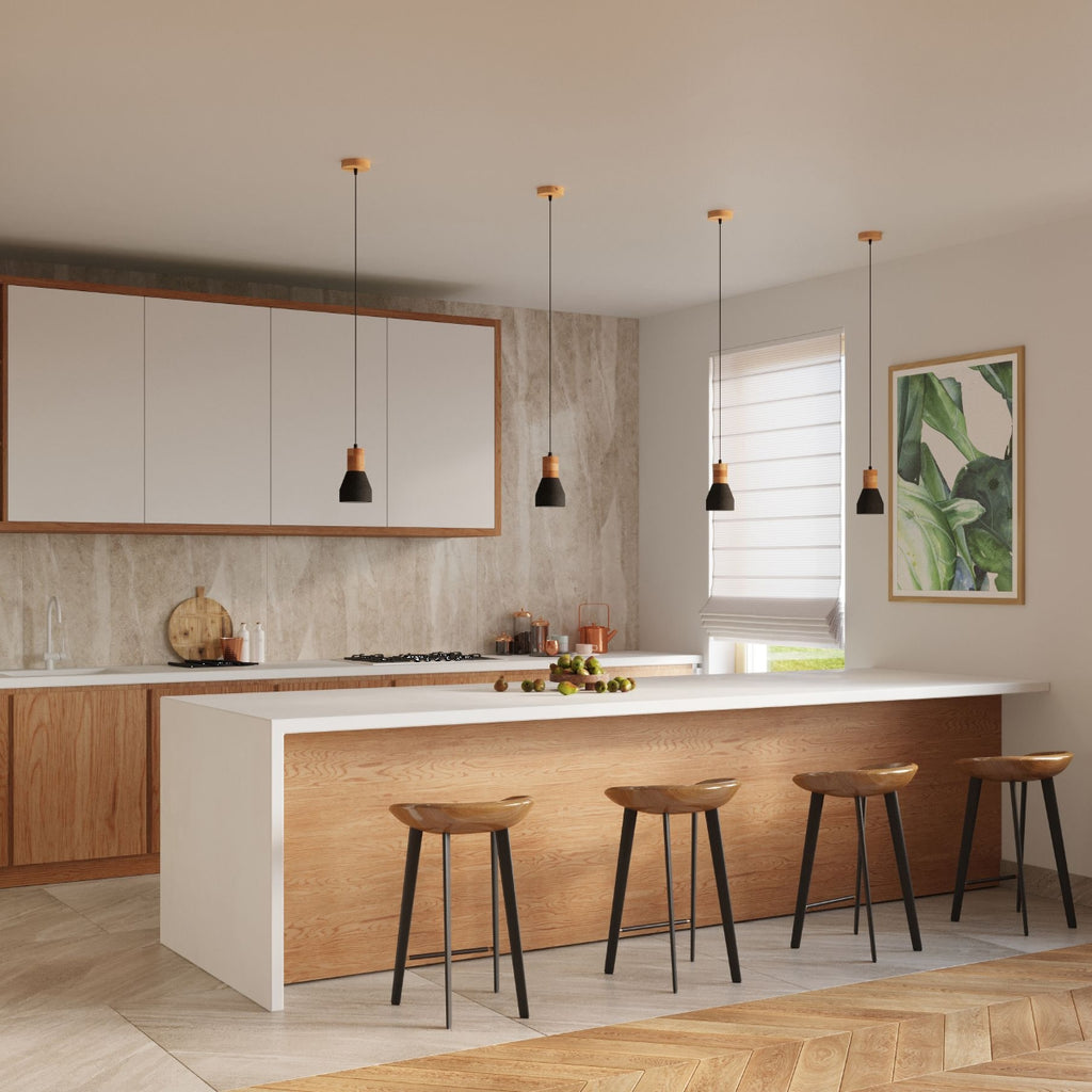 Pendelleuchte QUBIC schwarz Sollux Lighting