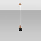 Pendelleuchte QUBIC schwarz Sollux Lighting