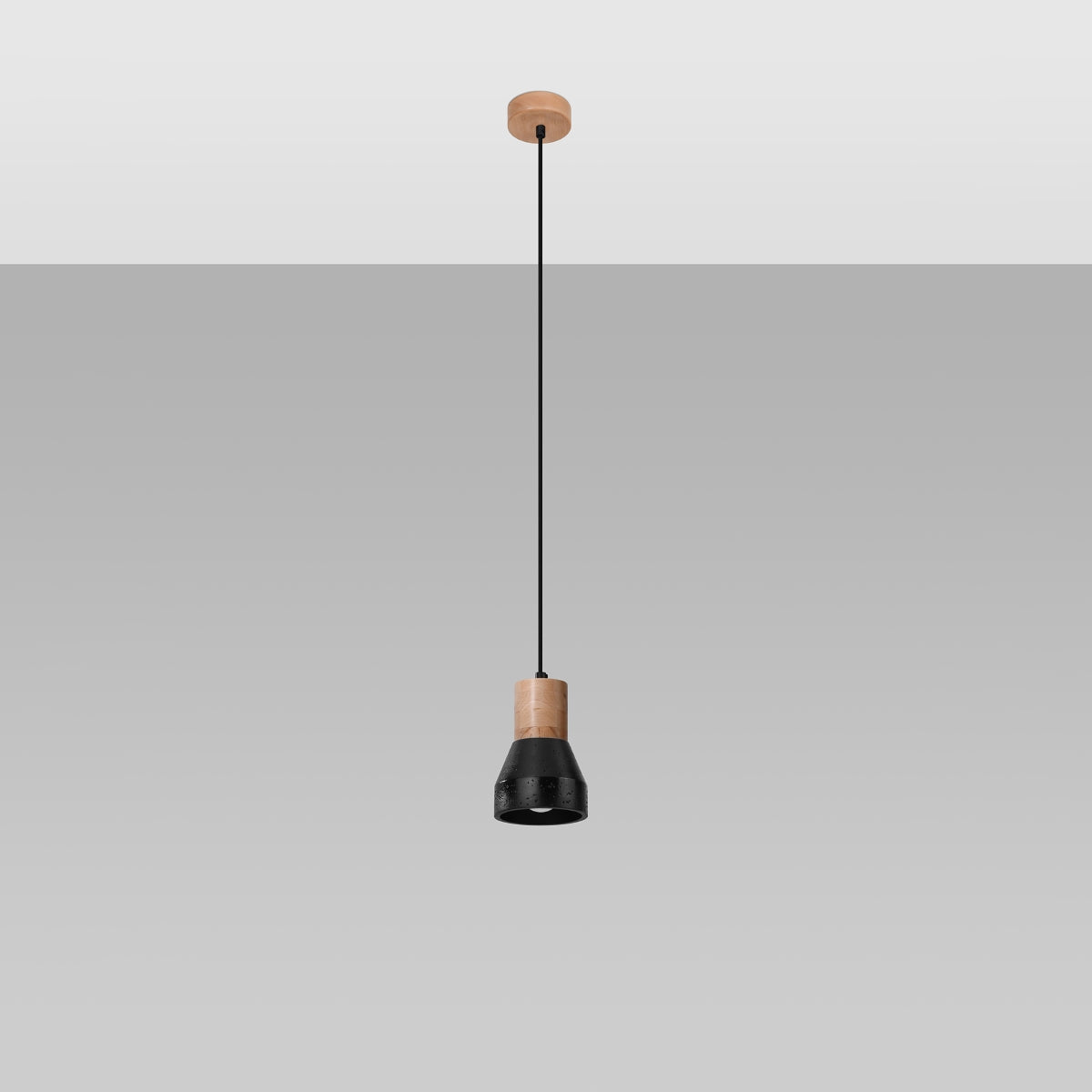 Pendelleuchte QUBIC schwarz Sollux Lighting