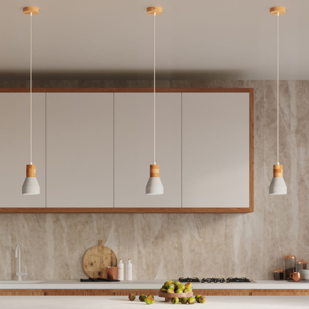 Pendelleuchte QUBIC grau Sollux Lighting