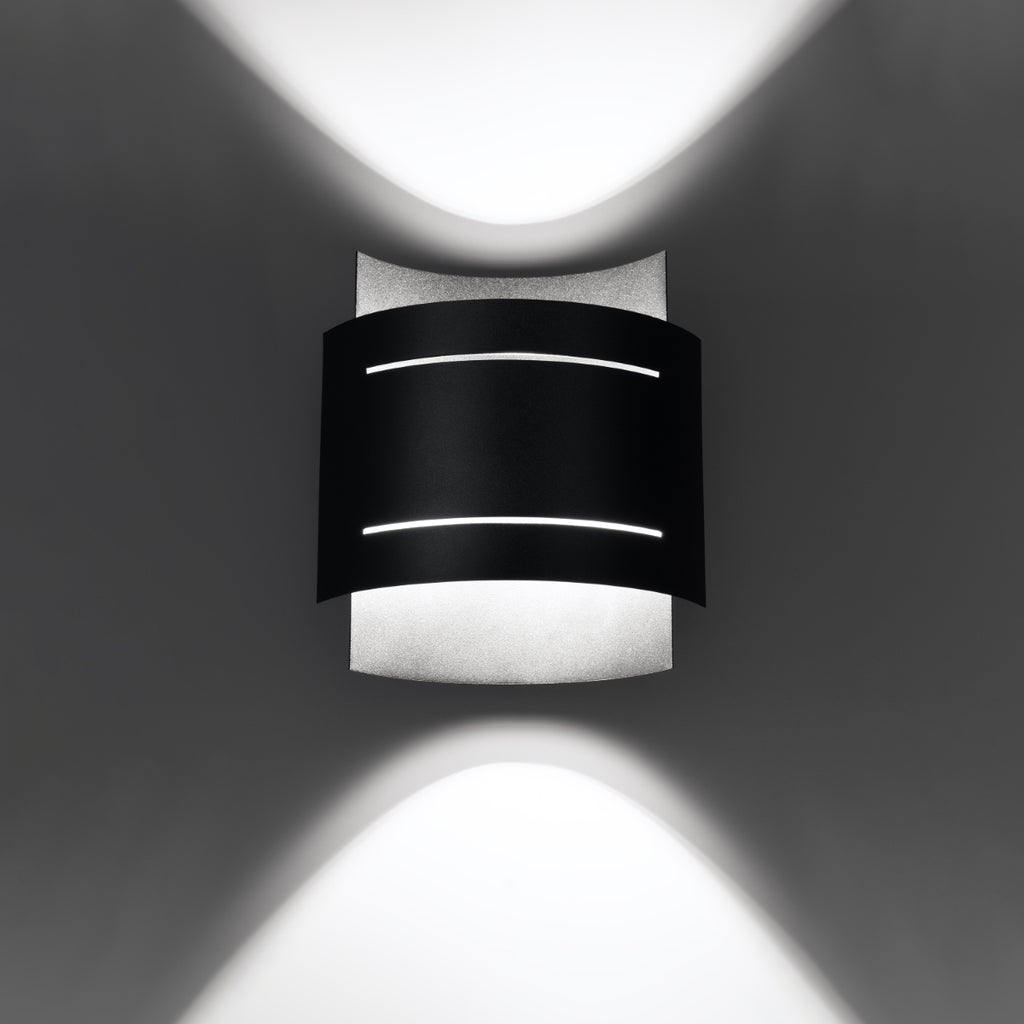 Wandleuchte HESTIA schwarz Sollux Lighting
