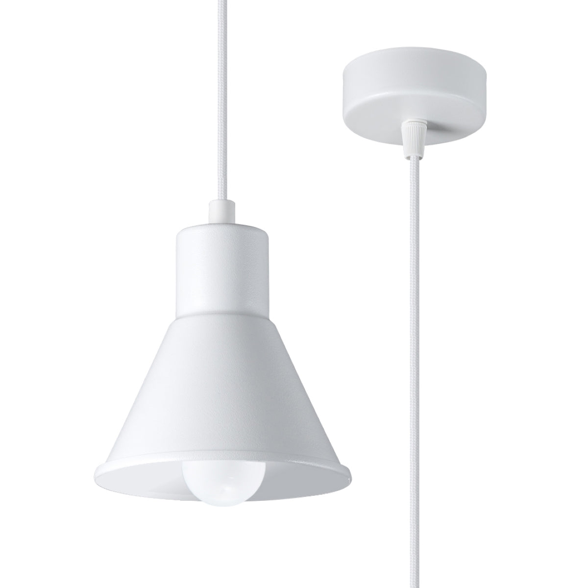 Pendelleuchte TALEJA 1 weiß [E27] Sollux Lighting