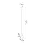 Pendelleuchte TALEJA 1 weiß [E27] Sollux Lighting