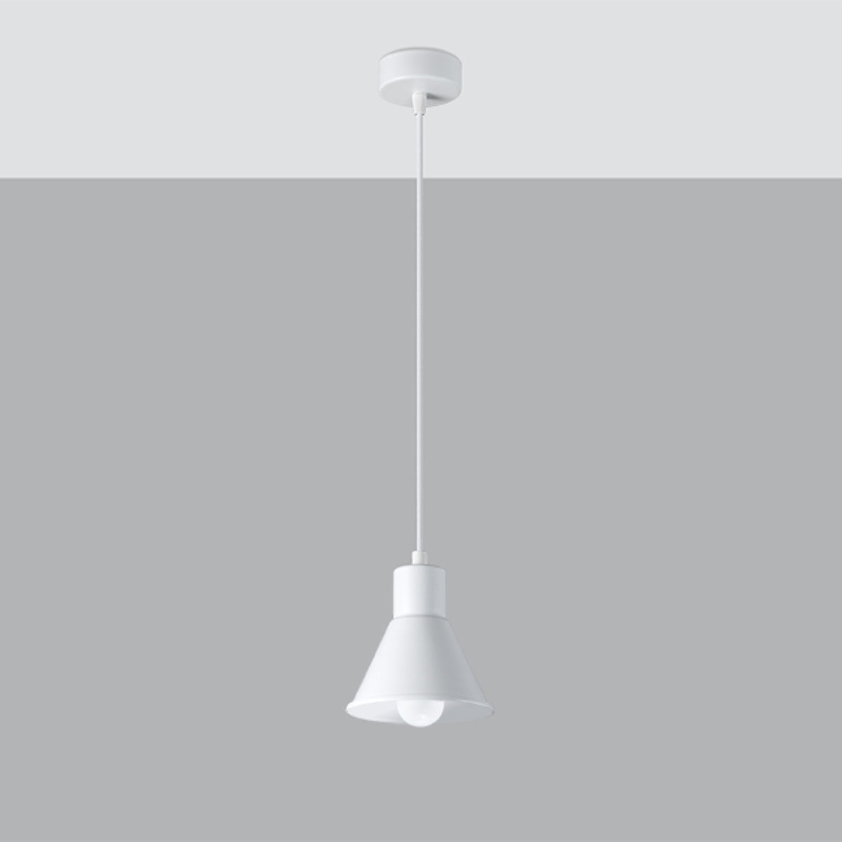 Pendelleuchte TALEJA 1 weiß [E27] Sollux Lighting