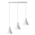 Pendelleuchte TALEJA 3 weiß [E27] Sollux Lighting