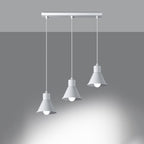 Pendelleuchte TALEJA 3 weiß [E27] Sollux Lighting