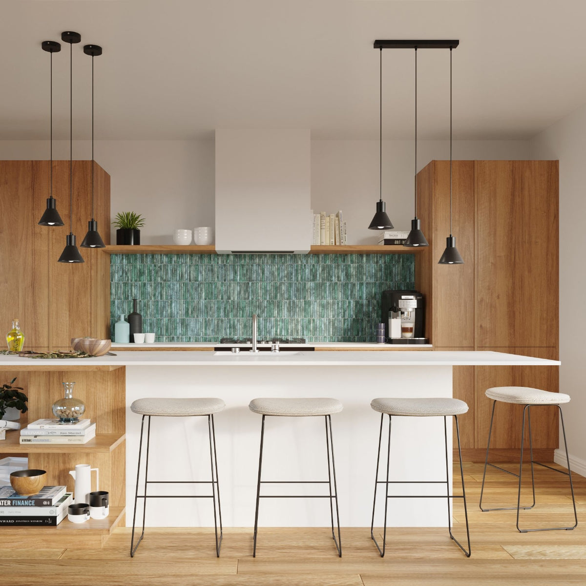 Pendelleuchte TALEJA 1 schwarz [E27] Sollux Lighting