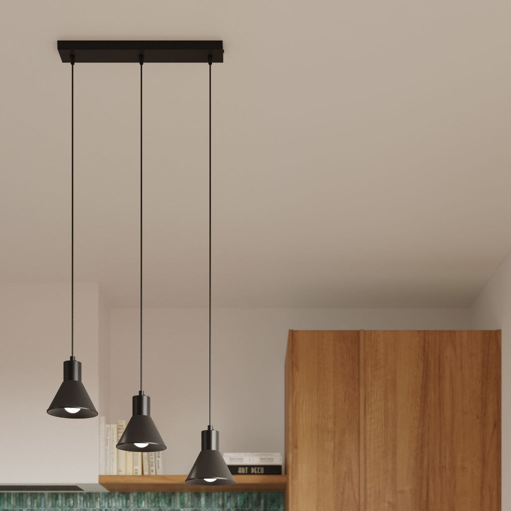 Pendelleuchte TALEJA 1 schwarz [E27] Sollux Lighting