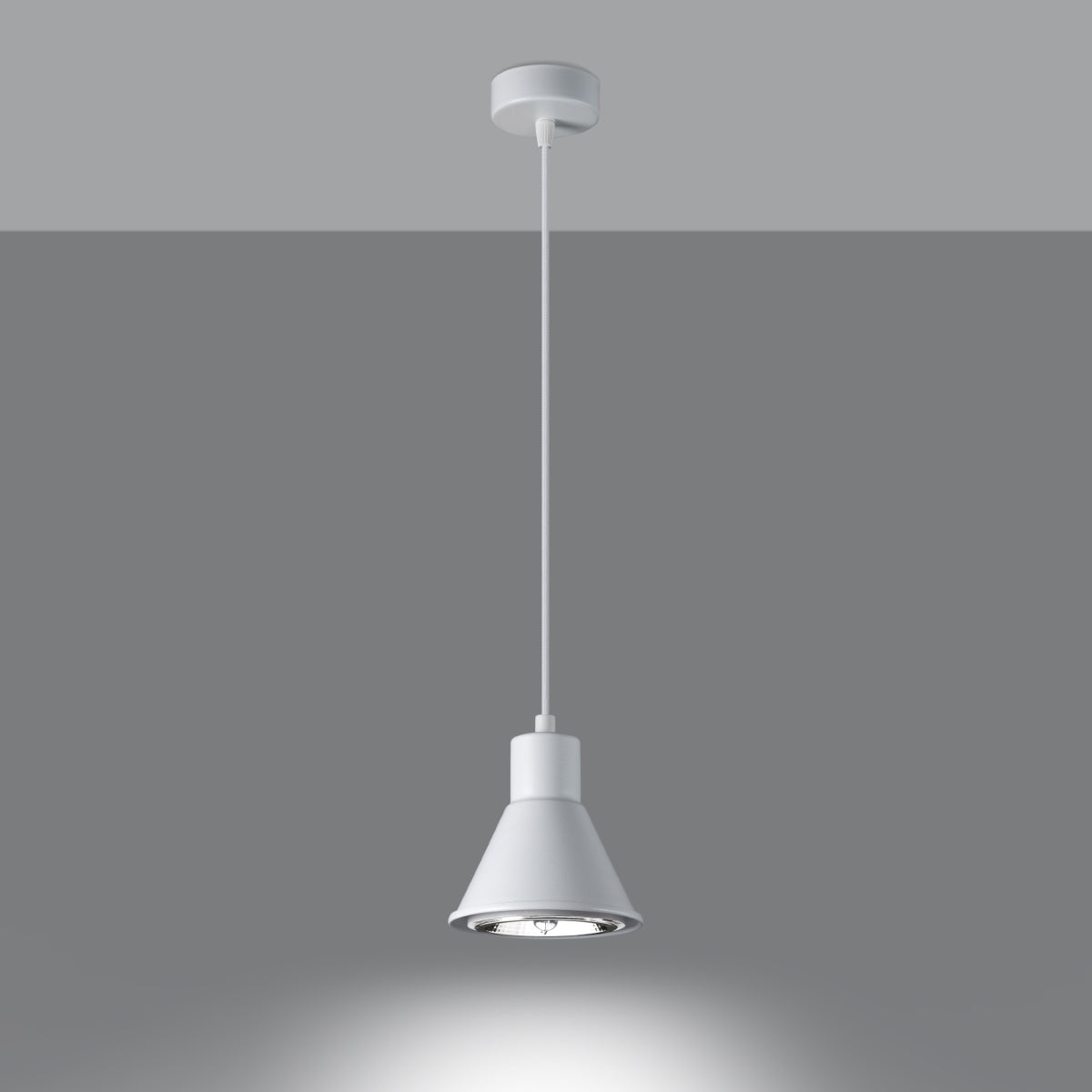 Pendelleuchte TALEJA 1 weiß [ES111] Sollux Lighting